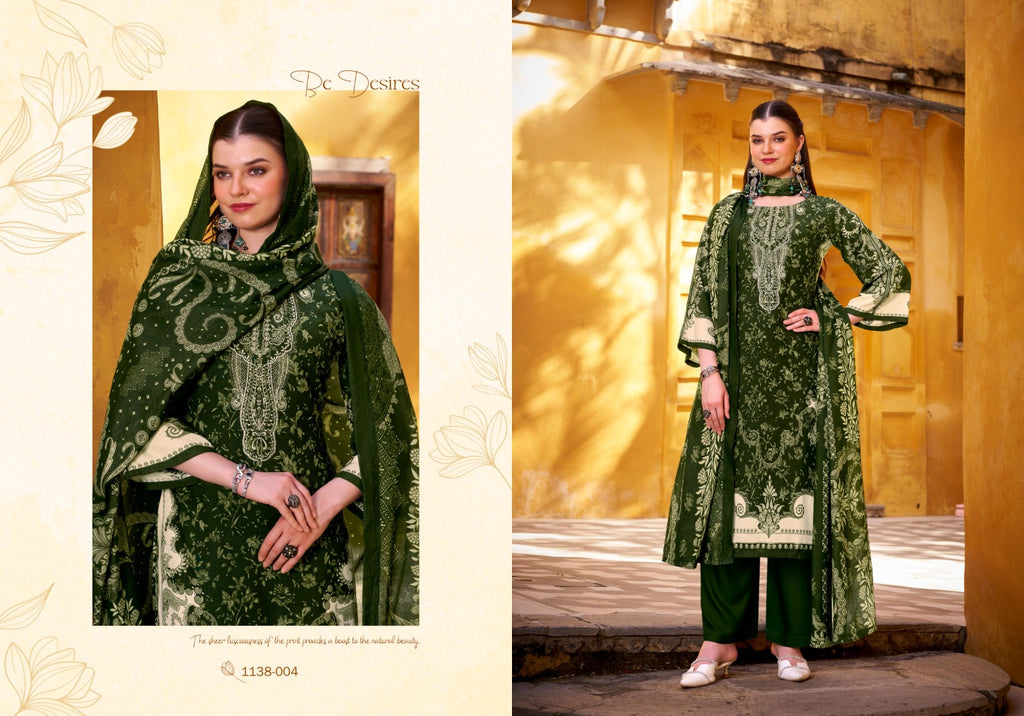 Romani NW-04-Pakistani Un-Stitched Dress Material
