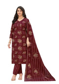 Shree Ganesh Samaira Ajrak--3 --1312-Un-stitched Dress Material