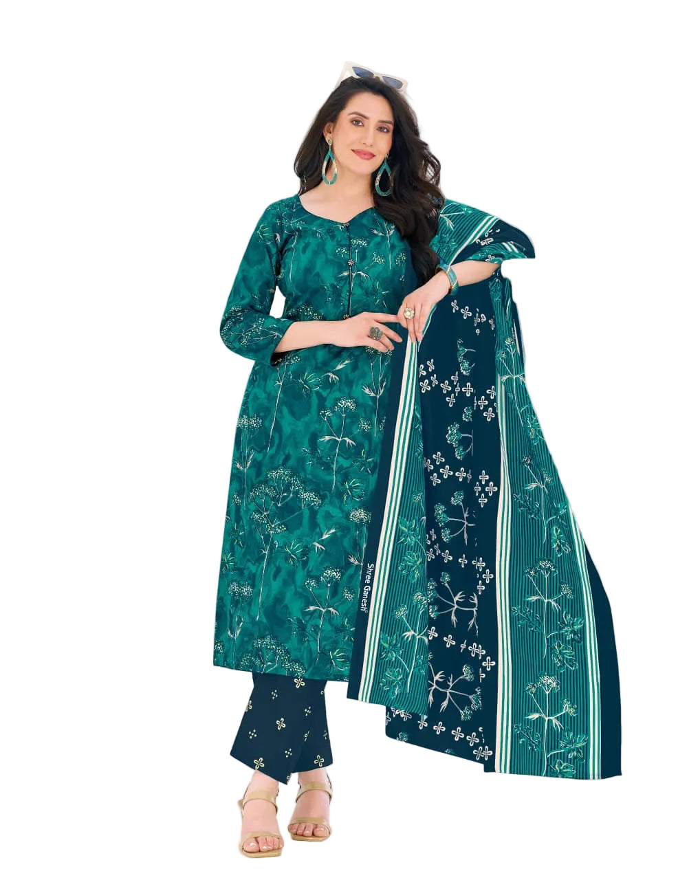 Shree Ganesh Samira V-23 --10-Un-stitched Dress Material