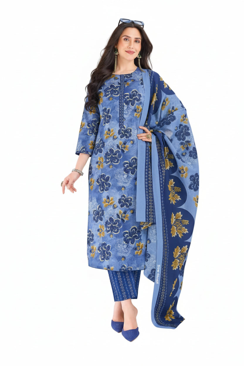 Shree Ganesh Samira V-23 --18-Un-stitched Dress Material