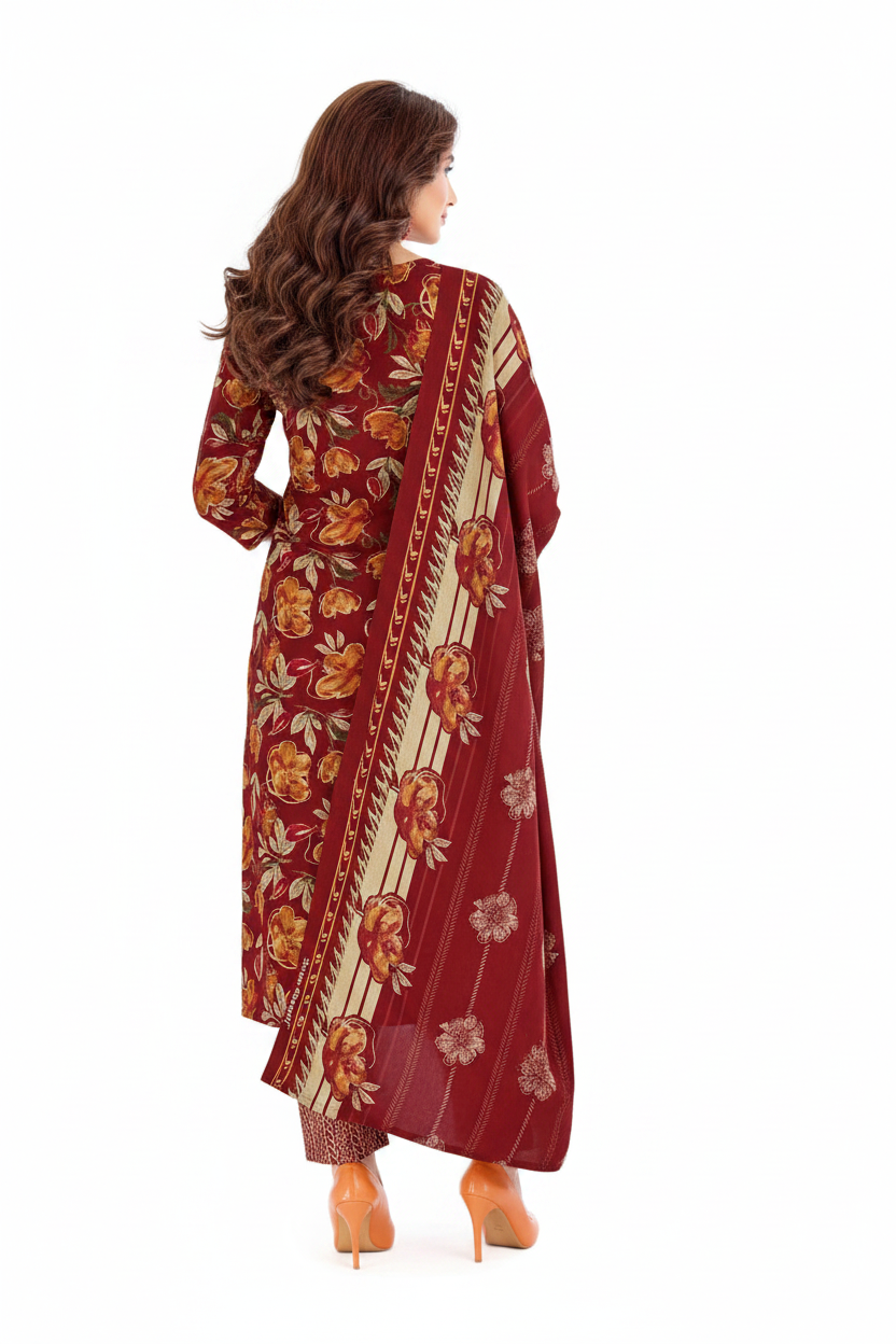Shree Ganesh Samira V-23 --12-Un-stitched Dress Material