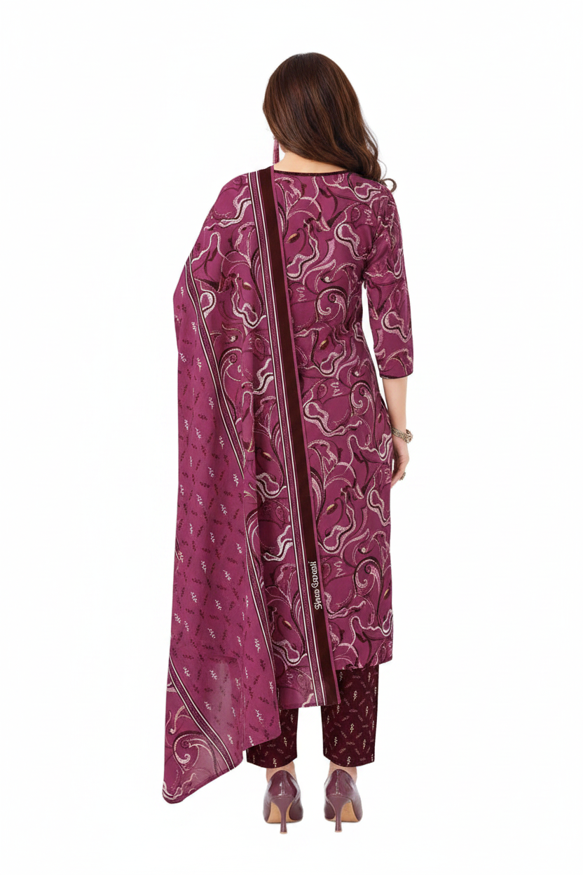 Shree Ganesh Samira V-23 --05-Un-stitched Dress Material