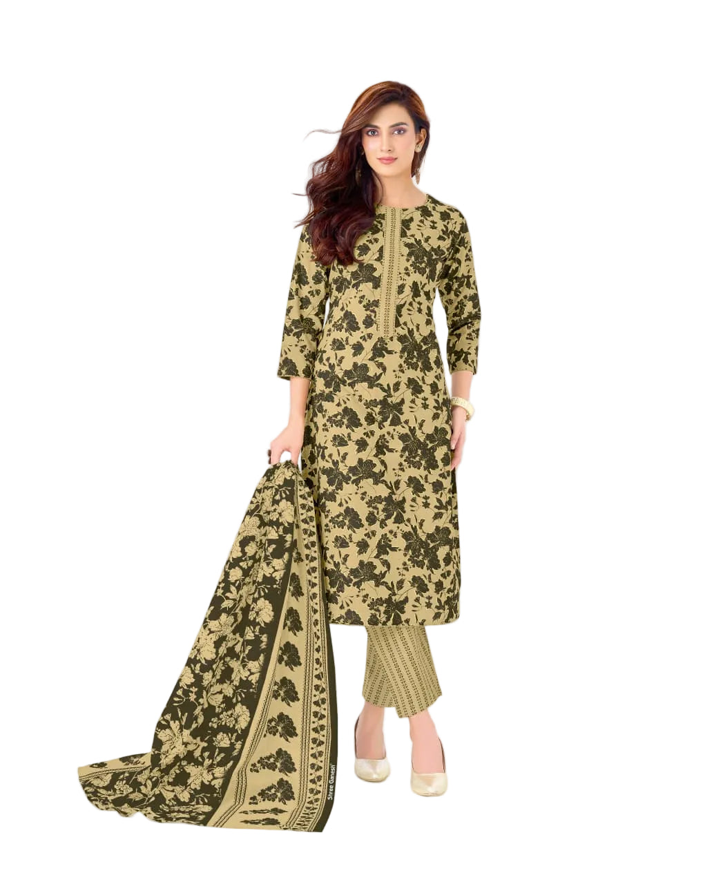 Shree Ganesh Samira V-23 --11-Un-stitched Dress Material