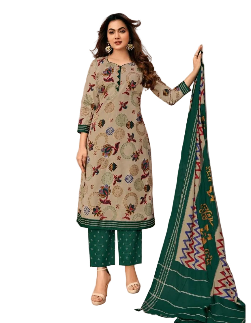 Deeptex Prints-16-Un-Stitched Dress Material