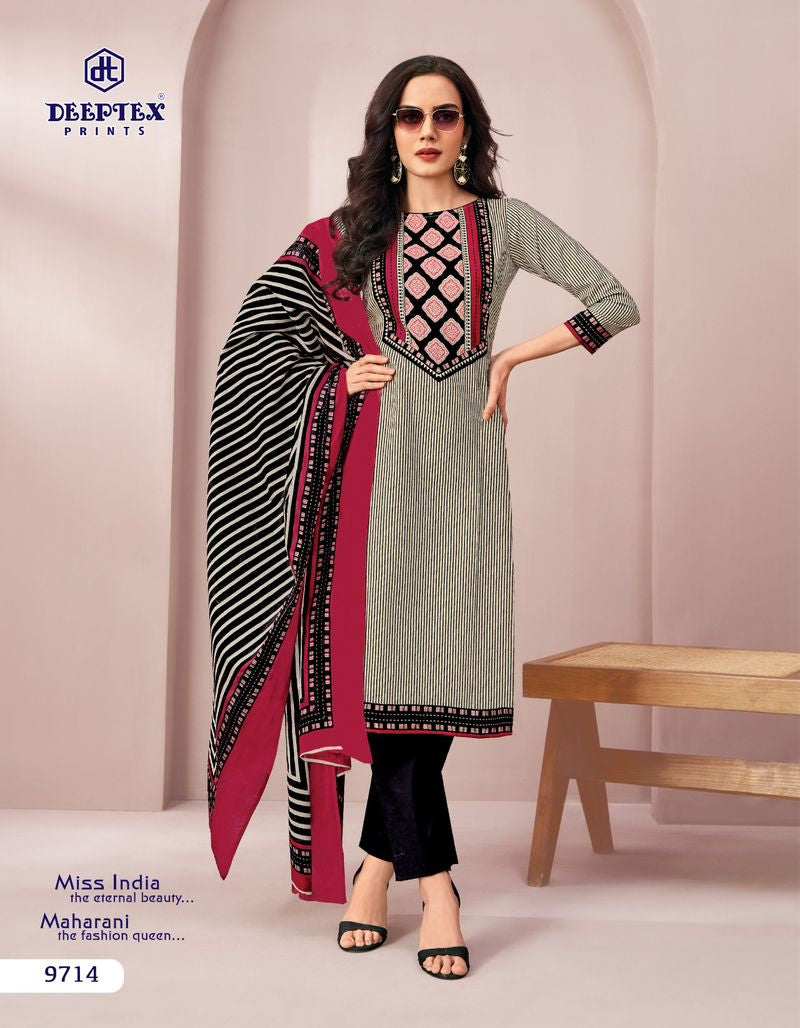 Deeptex Prints-14-Un-Stitched Dress Material