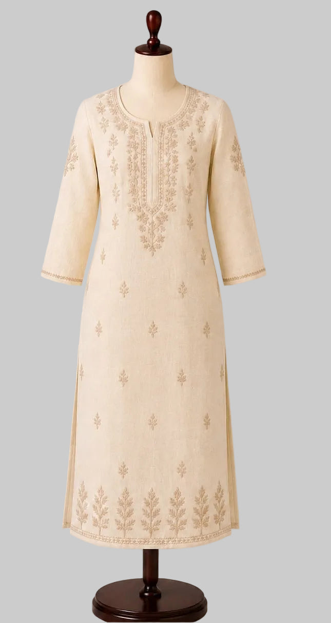 Elegant Lucknowi Hand Embroideried Kurtis