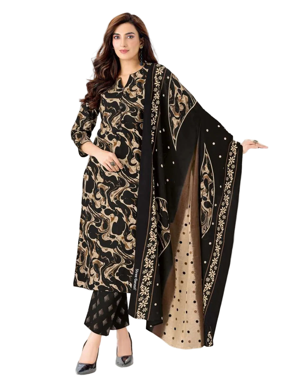 Shree Ganesh Samira V-23 --20-Un-stitched Dress Material