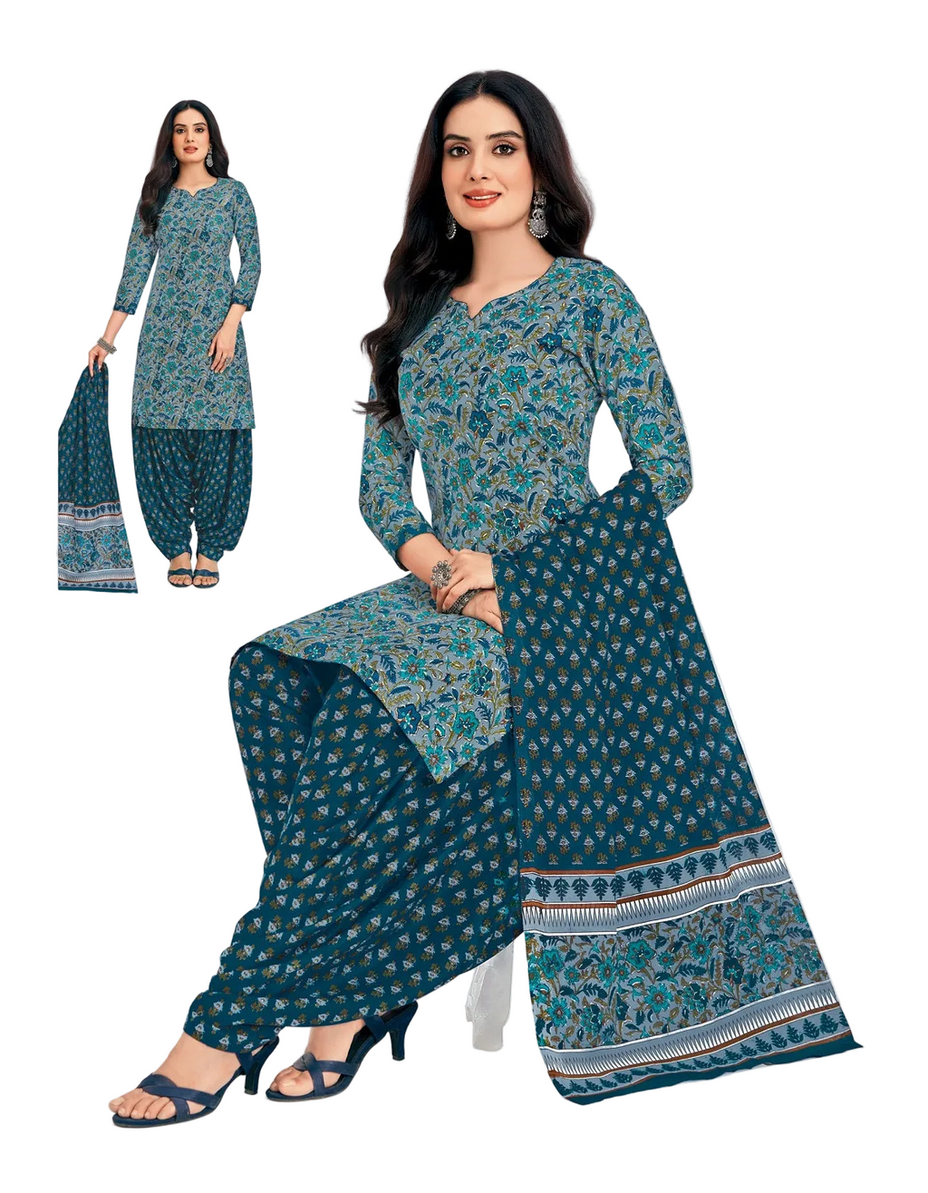 Priya - Readymade Patiyala Suits With Pocket Special-3026