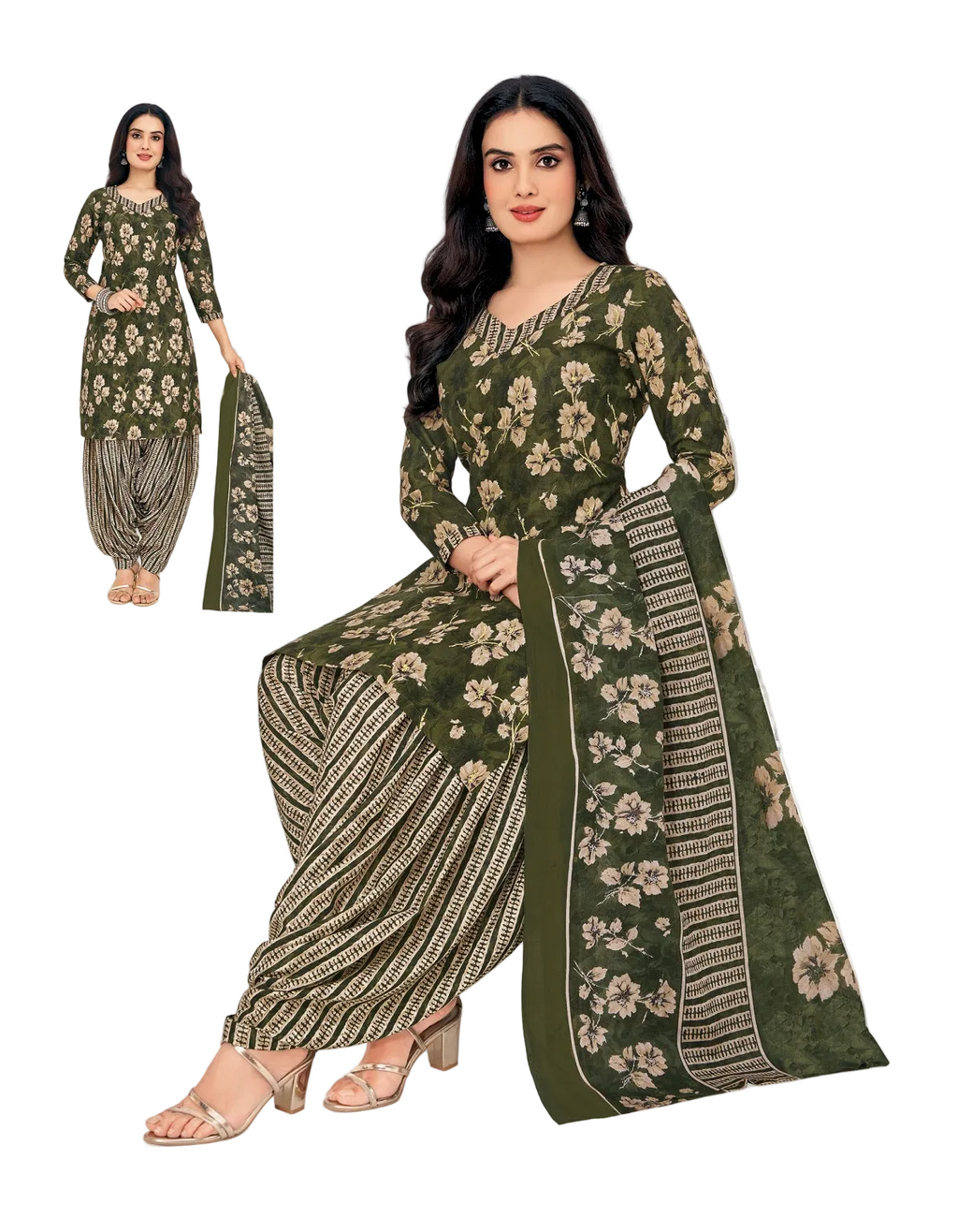 Priya - Readymade Patiyala Suits With Pocket Special-3028