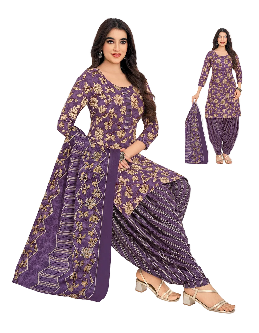 Priya - Readymade Patiyala Suits With Pocket Special-3009