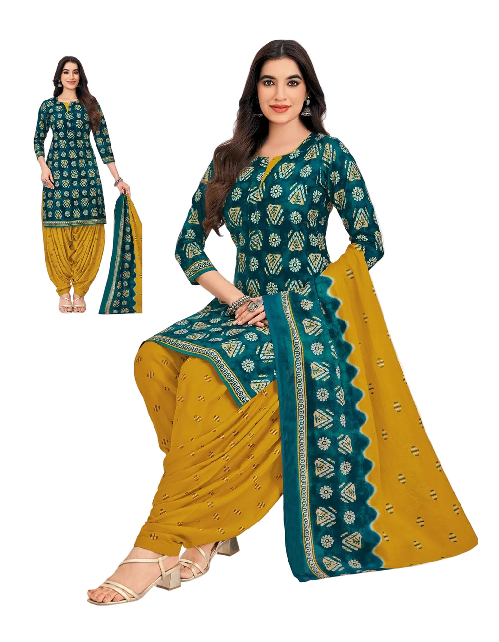 Priya - Readymade Patiyala Suits With Pocket Special-3012