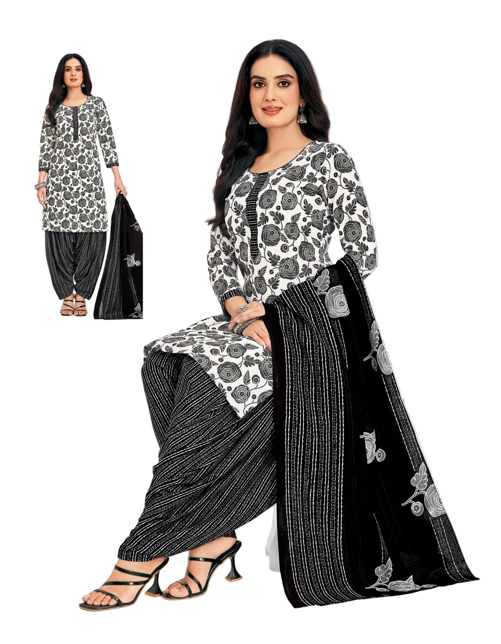 Priya - Readymade Patiyala Suits With Pocket Special-3010