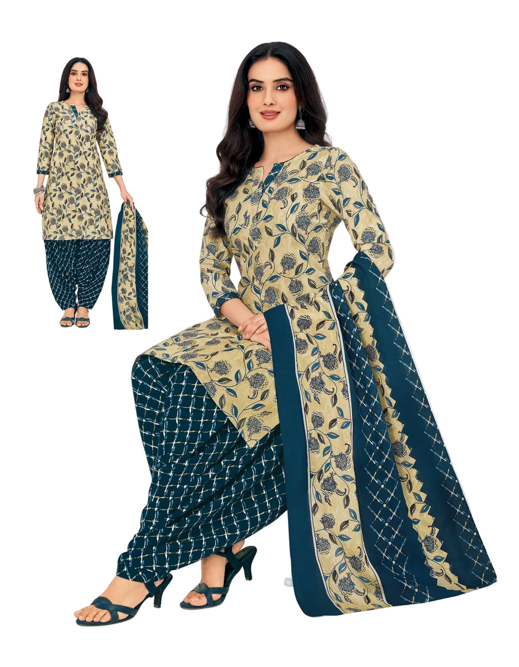 Priya - Readymade Patiyala Suits With Pocket Special-3014