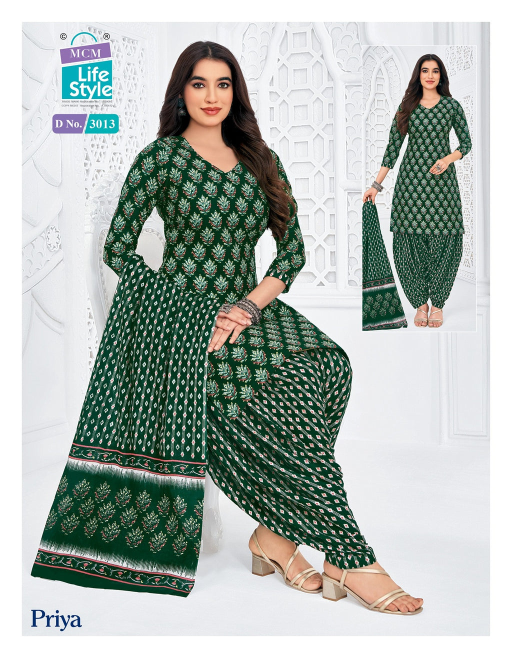 Priya - Readymade Patiyala Suits With Pocket Special-3013