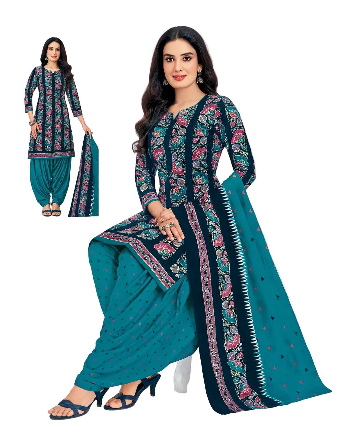 Priya - Readymade Patiyala Suits With Pocket Special-3018