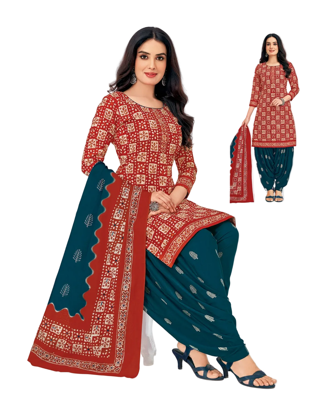 Priya - Readymade Patiyala Suits With Pocket Special-3019