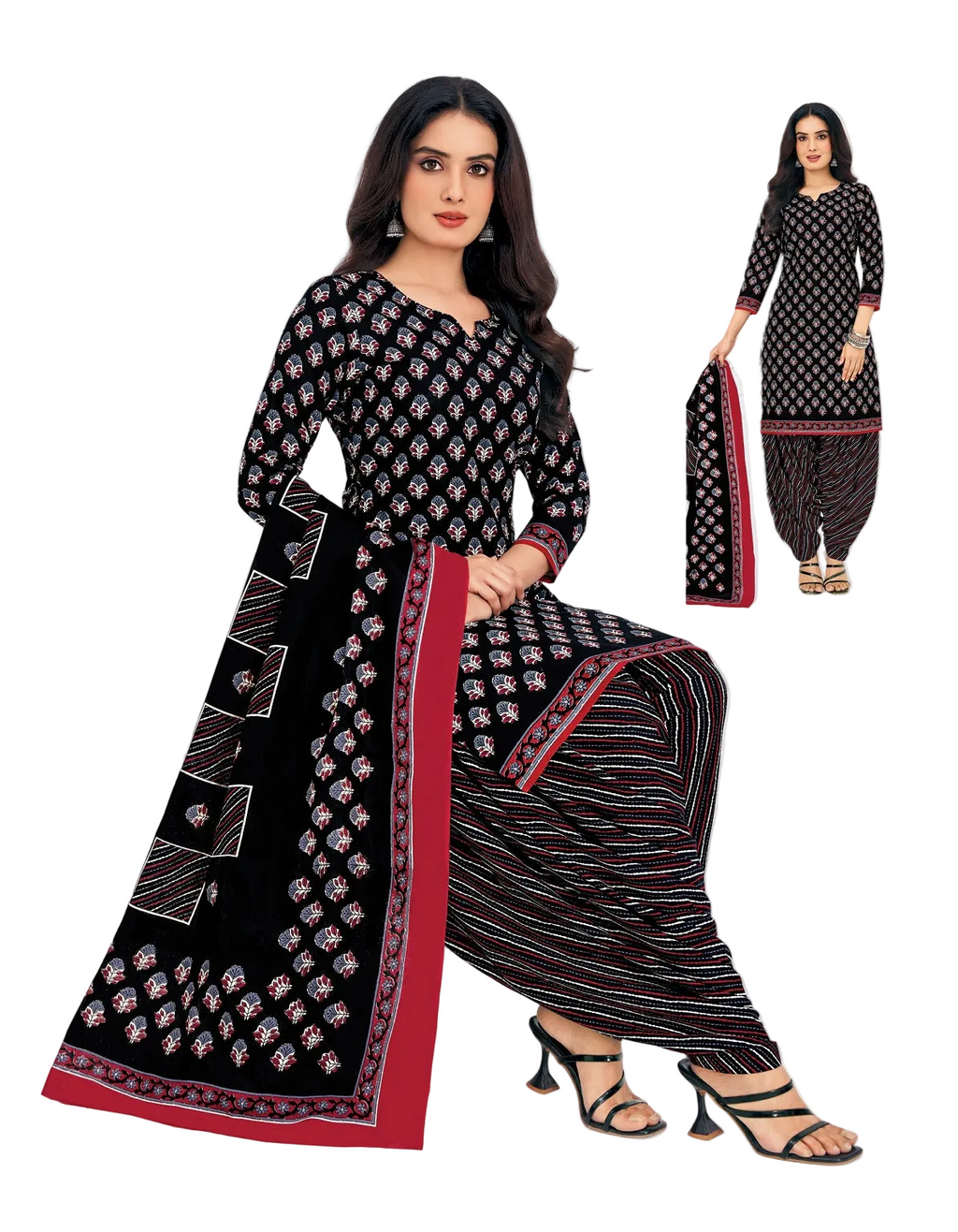 Priya - Readymade Patiyala Suits With Pocket Special-3021