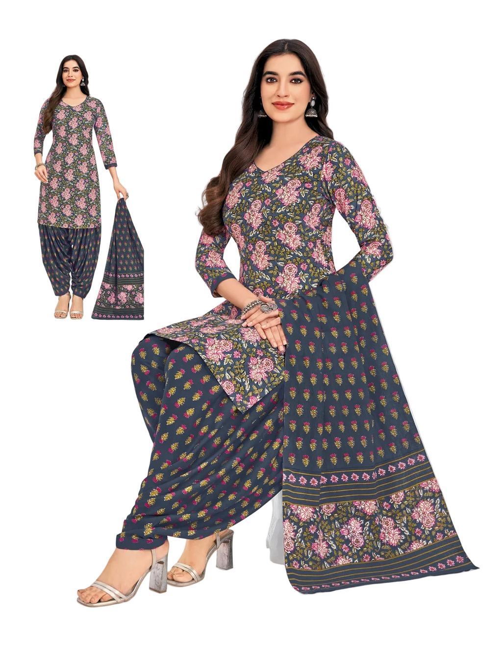 Priya - Readymade Patiyala Suits With Pocket Special-3020