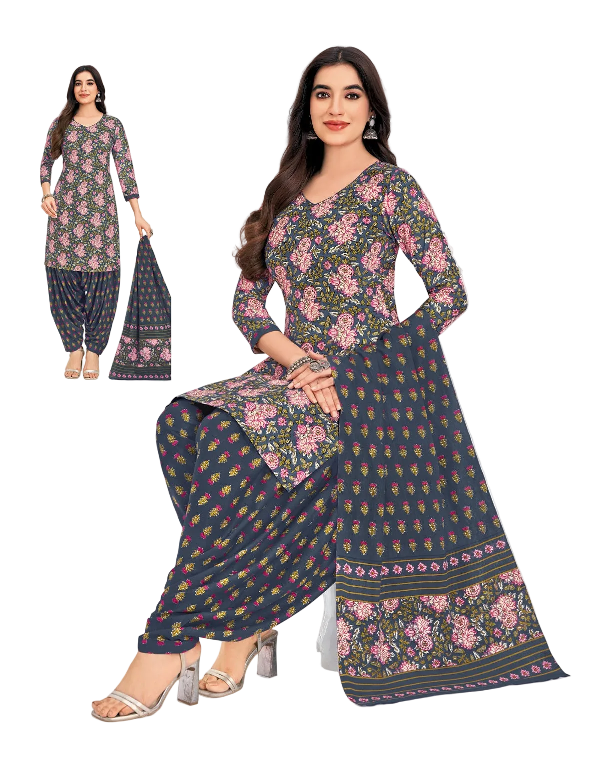 Priya - Readymade Patiyala Suits With Pocket Special-3020