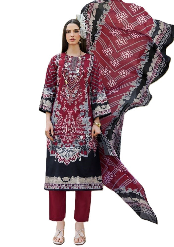 Romani Aarzu-07-Pakistani Un-Stitched Dress Material