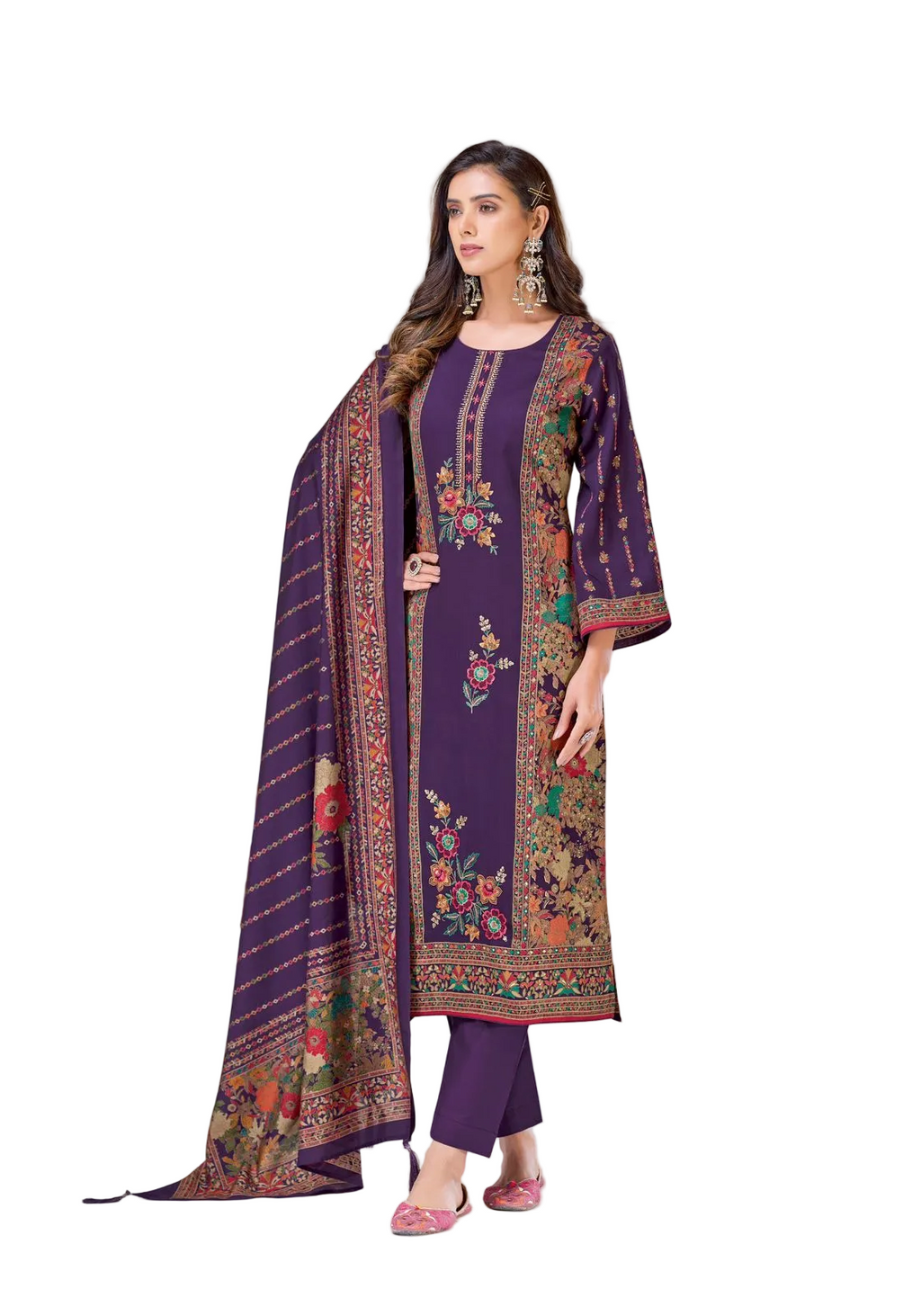 Suryajyoti Kaamini  7005– Un-stitched Dress Material