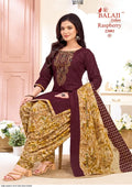 Balaji Cotton Un-Stitched Dress Material -22003