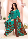 Balaji Cotton Un-Stitched Dress Material -22009