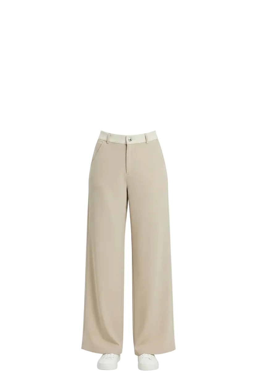 Beige Korean Pant