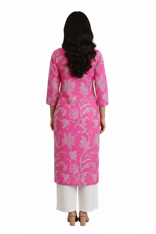 Bandhani Printed Kurtis