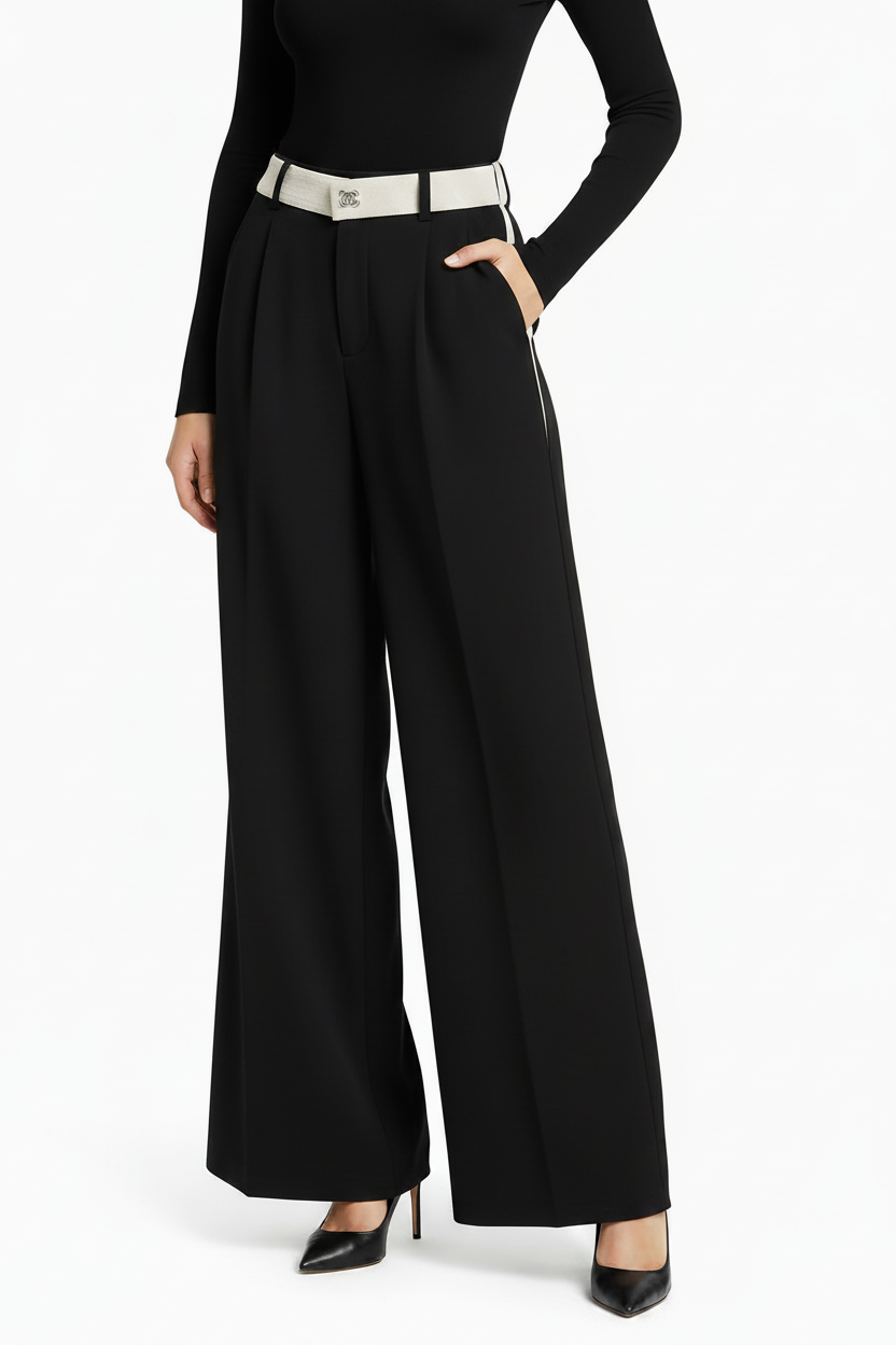 Black Korean Pant