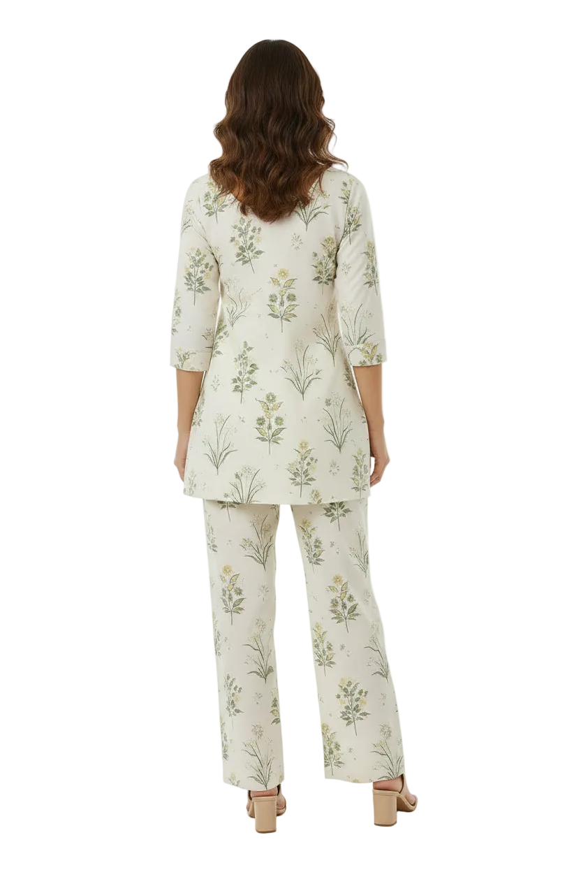 Khadi Cotton Co-ord Set