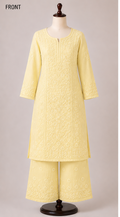 Elegant Lucknowi Hand Embroideried Suit set