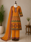 Digital Print 3  Piece Suit Set