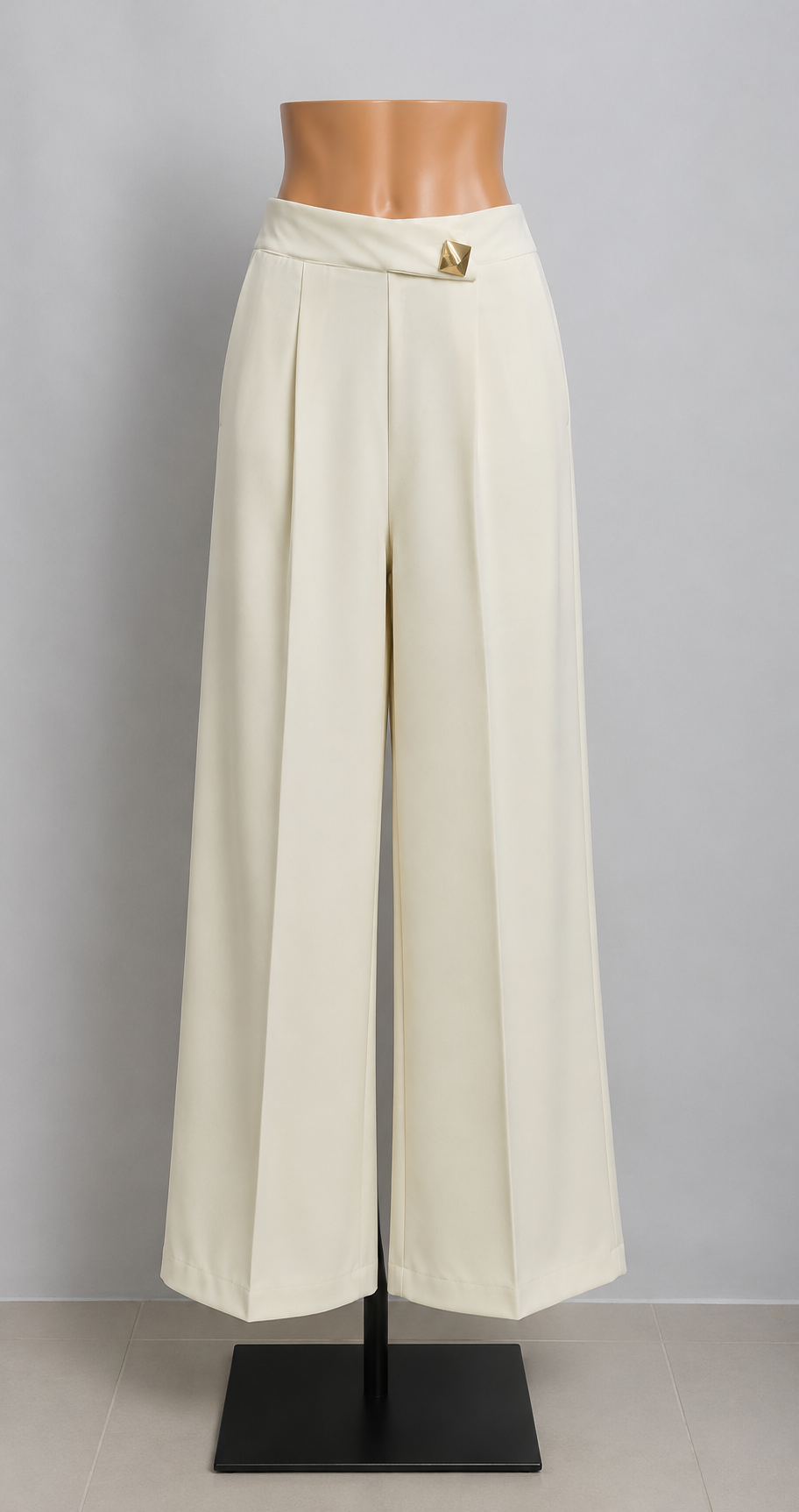 Off White Korean Pant