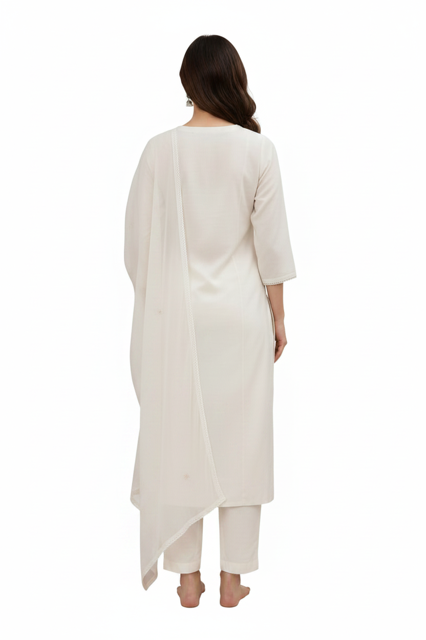 Mal Chanderi 3  Piece Suit Set