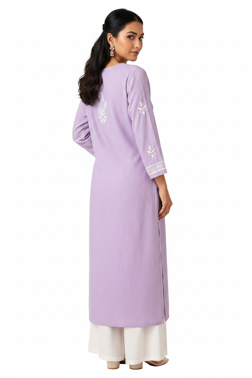 Elegant Lucknowi Hand Embroideried Kurtis