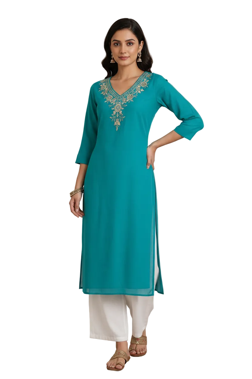 Embroidery Kurti