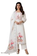 Cotton Digital Print 3  Piece Suit Set