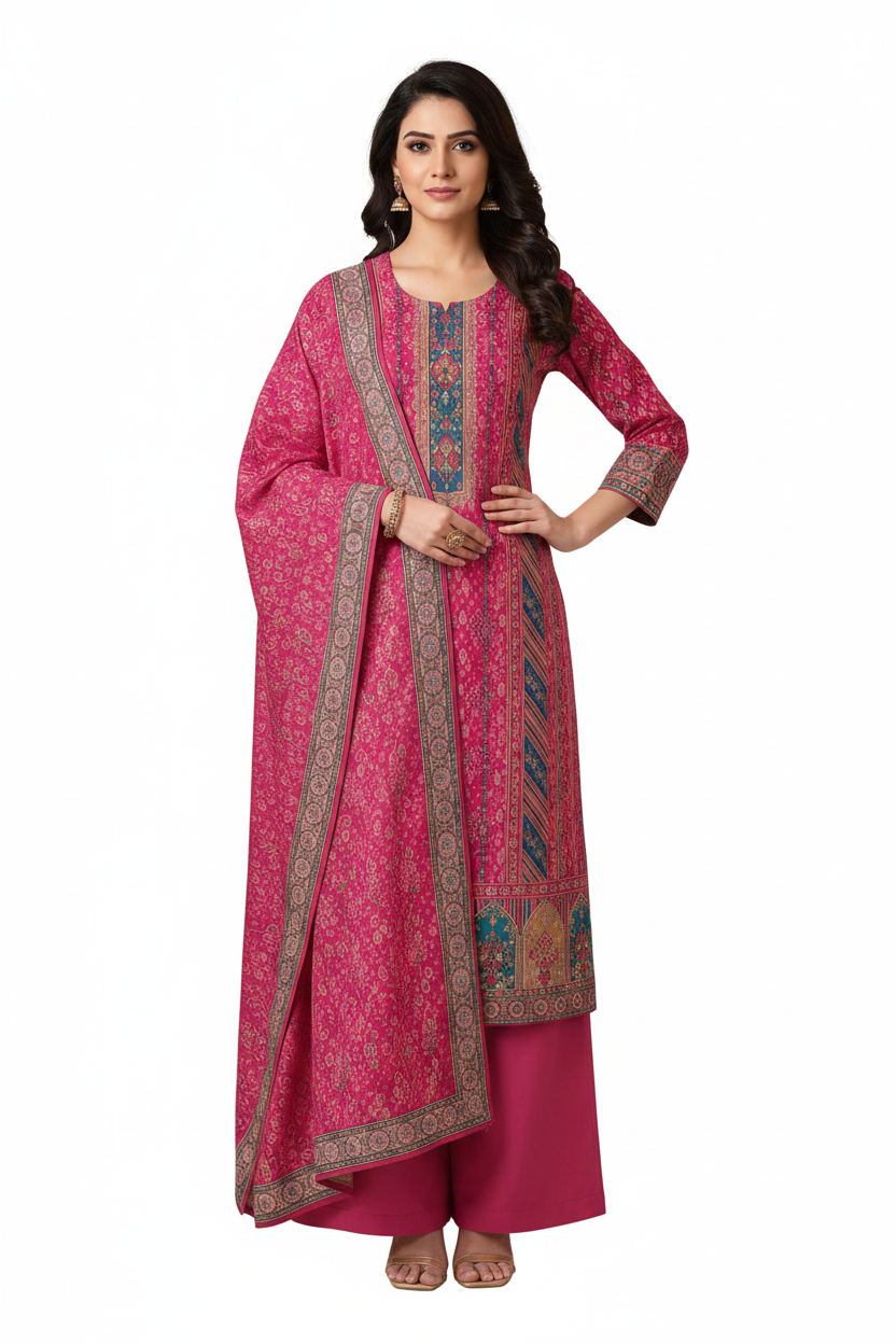 Digital Print 3  Piece Suit Set