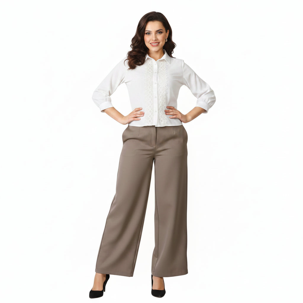 Straight Leg Fit Pants
