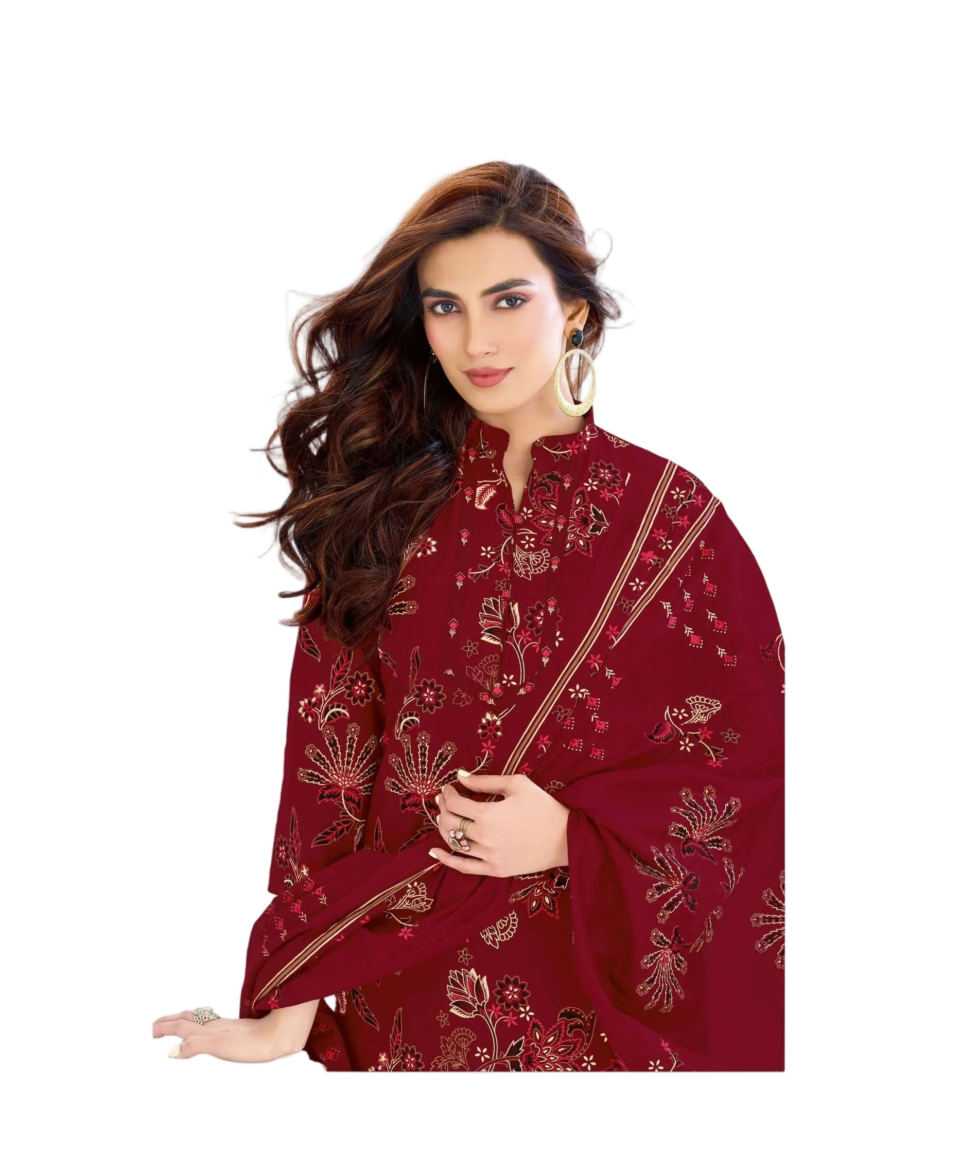 Shree Ganesh Samira V-23 --04-Un-stitched Dress Material