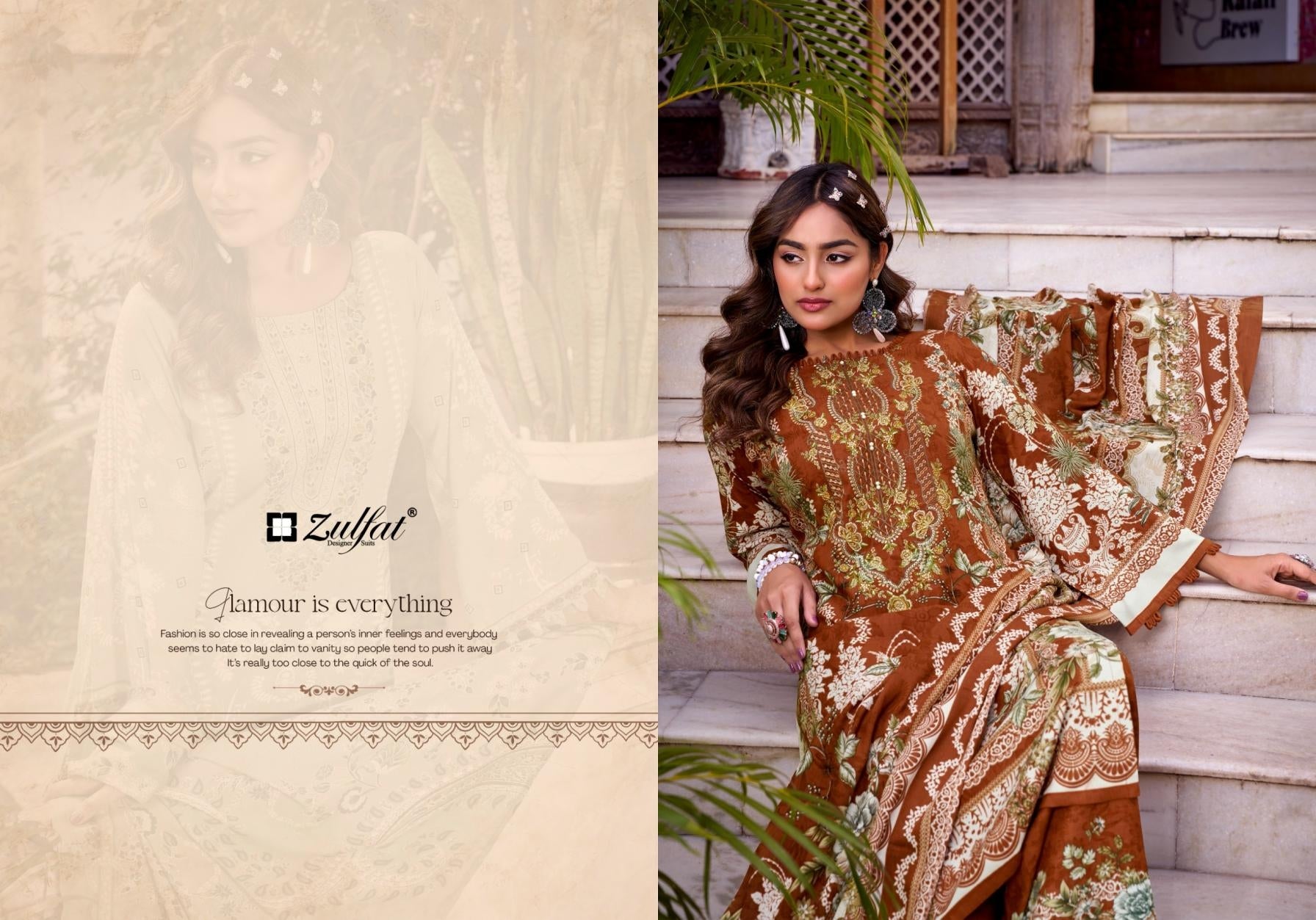 Zulfat Dilruba- 07-Pakistani Un-Stitched Dress Material