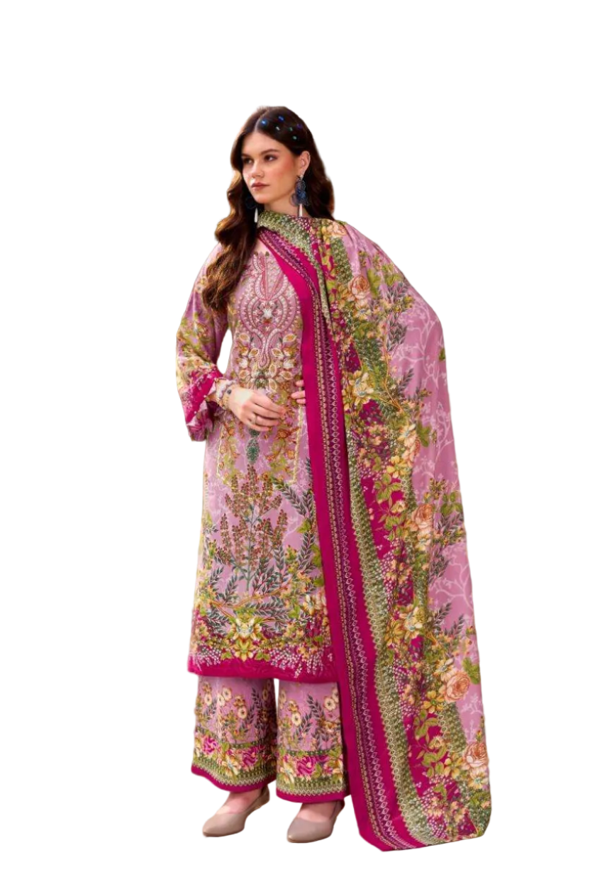 Zulfat Dilruba- 04-Pakistani Un-Stitched Dress Material