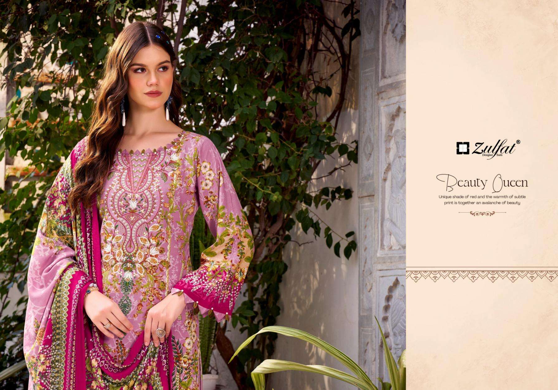 Zulfat Dilruba- 04-Pakistani Un-Stitched Dress Material
